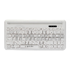 Клавиатура беспроводная Gembird KBW-8, 84кл, подставка для телефона, BT 5.1, белая