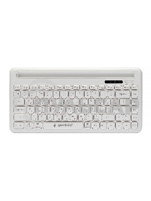 Клавиатура беспроводная Gembird KBW-8, 84кл, подставка для телефона, BT 5.1, белая