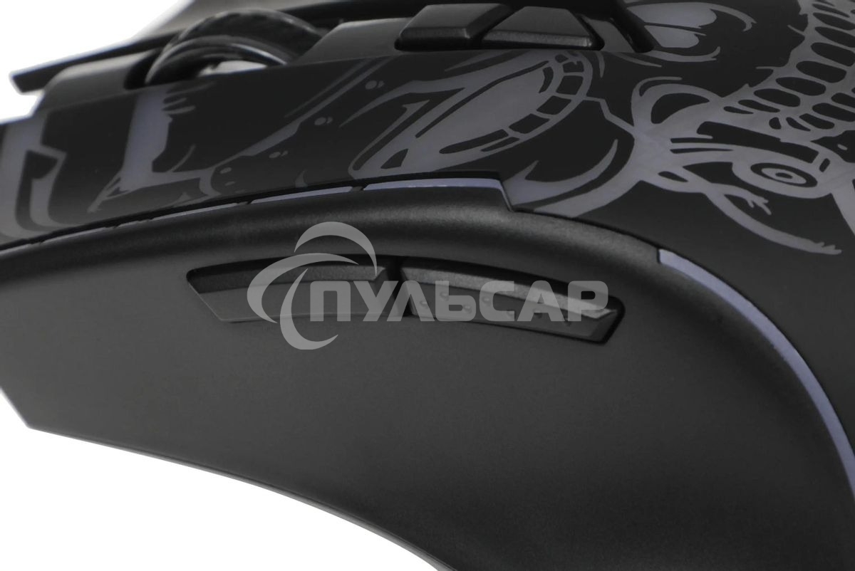 Мышь проводная Defender Bulletstorm GM-928 черный, 7200 dpi, USB, кнопки - 7