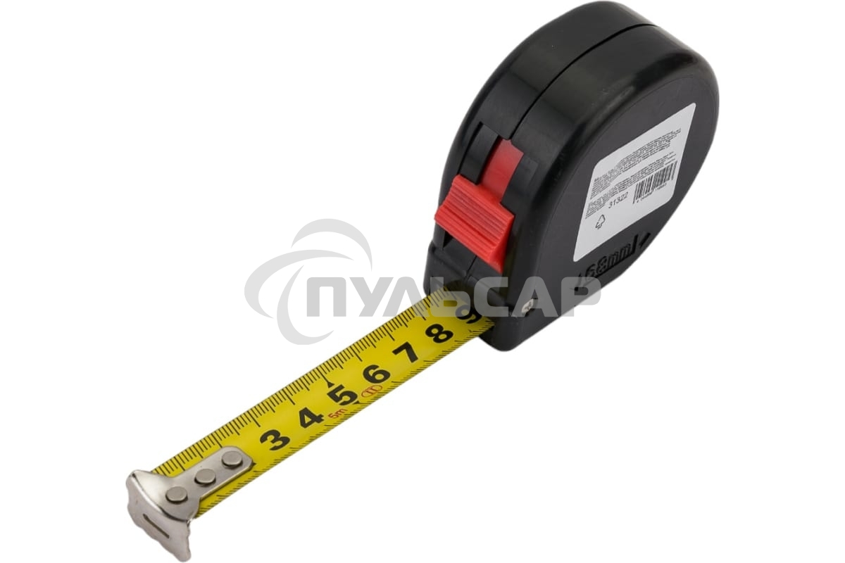 Рулетка 5 м х 18 мм, пластиковый корпус
