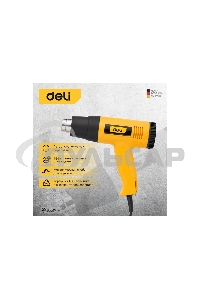 Фен технический Deli DL391202 (2000Вт, рабочая температура 100...650 град.)