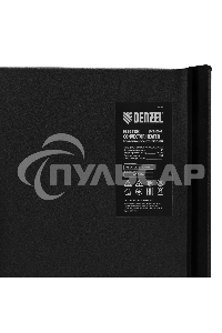 Конвектор Denzel XCE-2000B черный, 2000 Вт, 25 м2, термостат