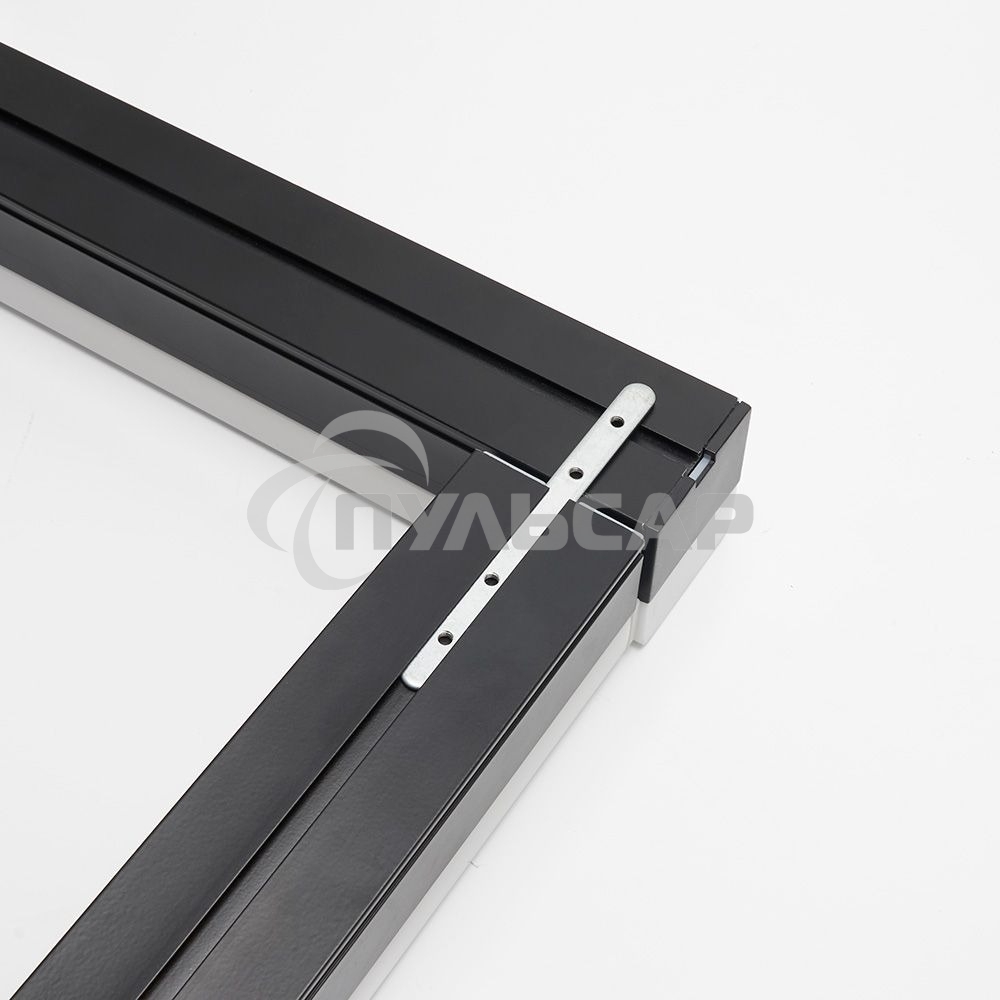 Светильник светодиодный FERON ДПО-36вт 6500К 3200Лм линейный рассеиватель матовый в алюминиевом корпусе черный