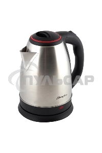 Чайник электрический Матрена MA-001 1,8 л, сталь,цвет крышки красный (005457)