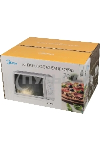 Микроволновая печь Midea MM720CFB белый, 20 л, 700 Вт, переключатели - поворотный механизм