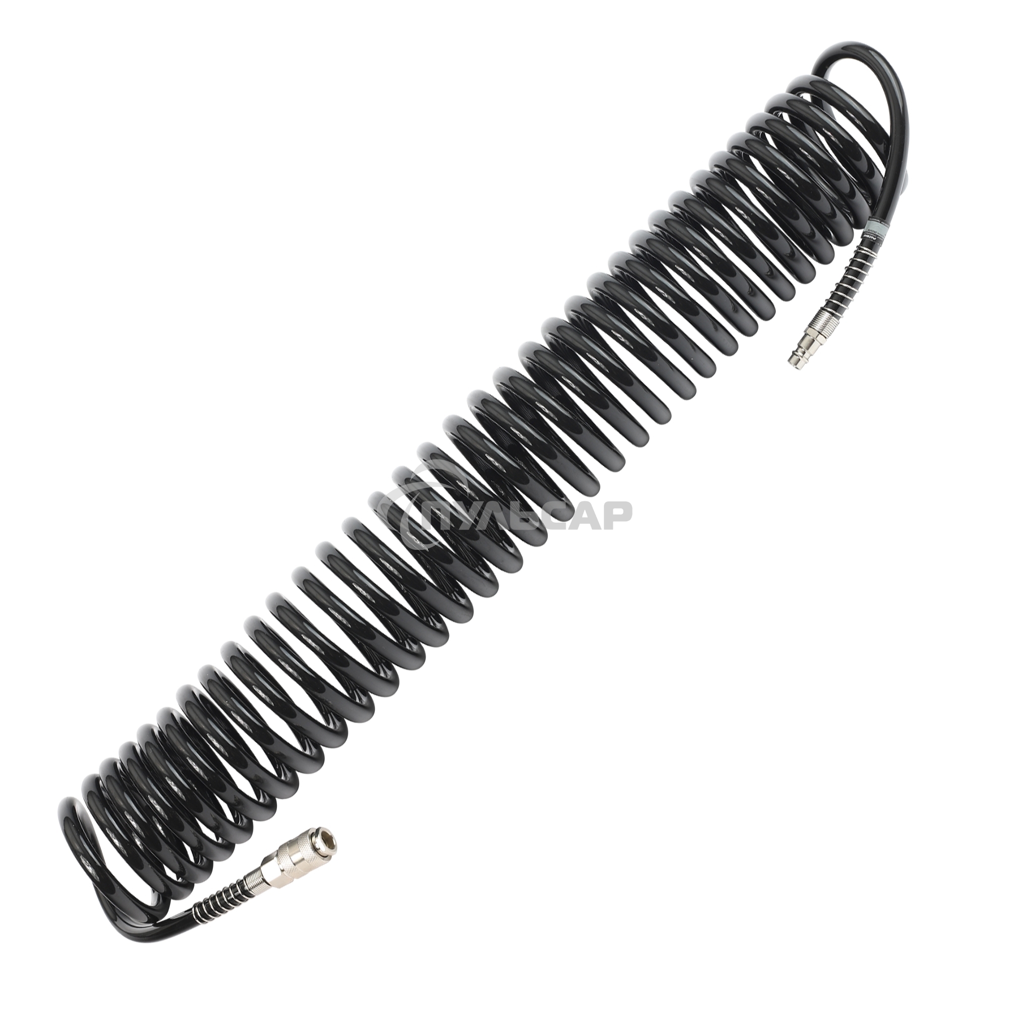 Шланг спиральный PATRIOT PU 20/8, полиуретан, длина 20 м, диаметр 8x12 мм, быстросъем.