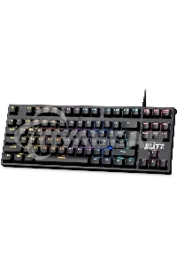 Клавиатура проводная Defender Blitz GK-240L RU, USB, черный