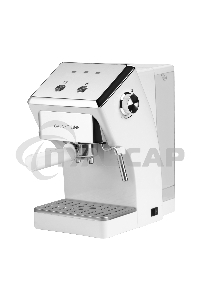 Кофеварка рожковая Galaxy Line GL 0756 белый, исп. кофе - молотый, 1.5 л, 1500 Вт, 20 бар