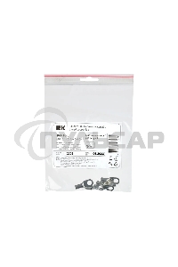 Наконечник медный луженый JGA-10-6 (ТМЛ) (5шт/упак) IEK