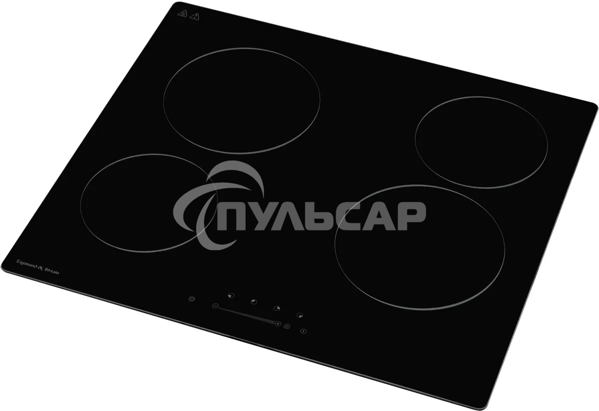 Электрическая варочная панель Zigmund & Shtain CN 42.6 B Hi-Light, независимая, черный