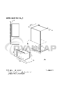Микроволновая печь встраиваемая LEX BIMO 20.01 белый