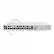 Маршрутизатор Mikrotik CCR2116-12G-4S+ Cloud Core Router 2116-12G-4S+ with Amazon Annapurna Labs Alpine v3 AL73400 CPU (16-cores, 2GHz per core), 16Gb RAM, 4xSFP+ cage, 13xGbit LAN, M.2 PCIe slot, RouterOS L6, 1U rackmount case, Dual PSU