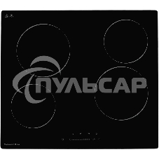 Электрическая варочная панель Zigmund & Shtain CN 42.6 B Hi-Light, независимая, черный