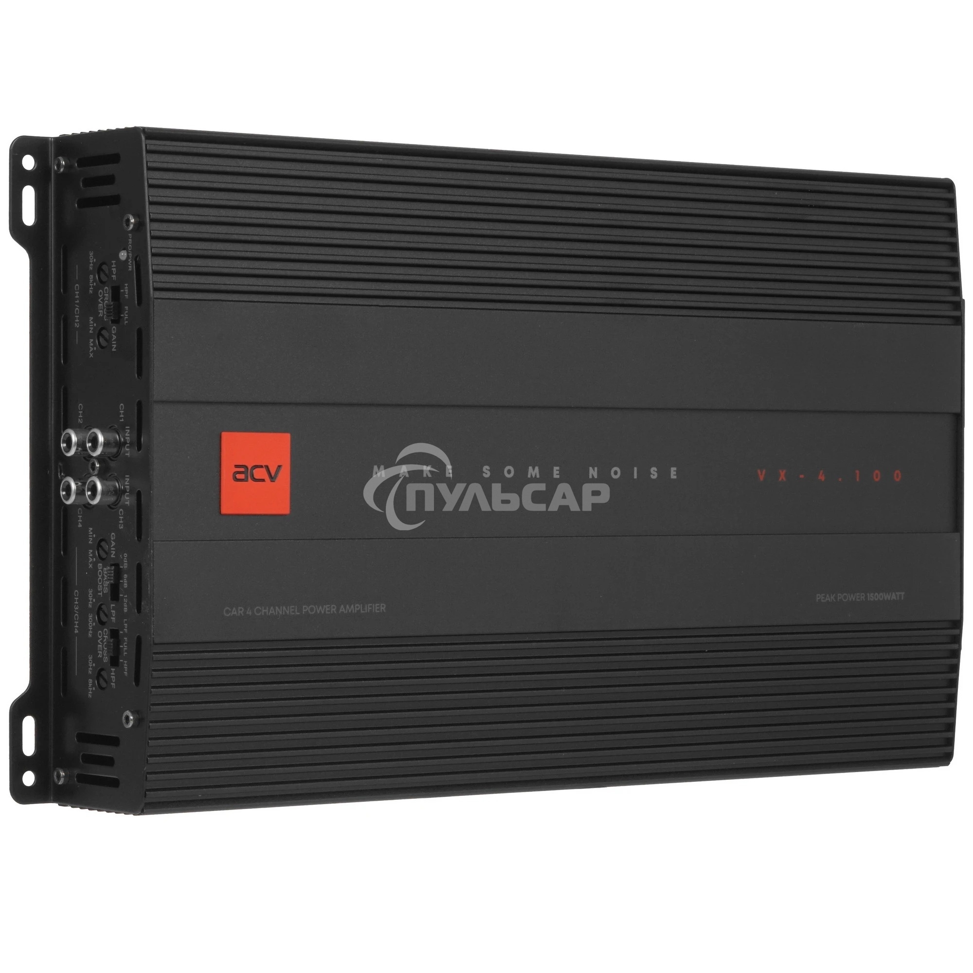 Усилитель автомобильный ACV VX-4.100 четырехканальный