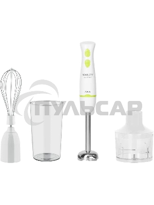 Блендер погружной Scarlett SC-HB42F67, 700Вт белый