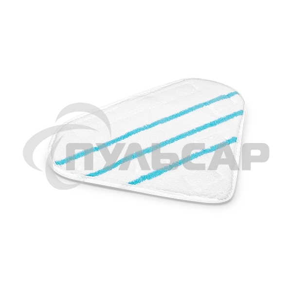 Сменная насадка для паровой швабры Bt SM1115 White-blue. (Тряпка для мытья полов) Материал 95% polyester, 5% nylon, размер 270 х 220 мм