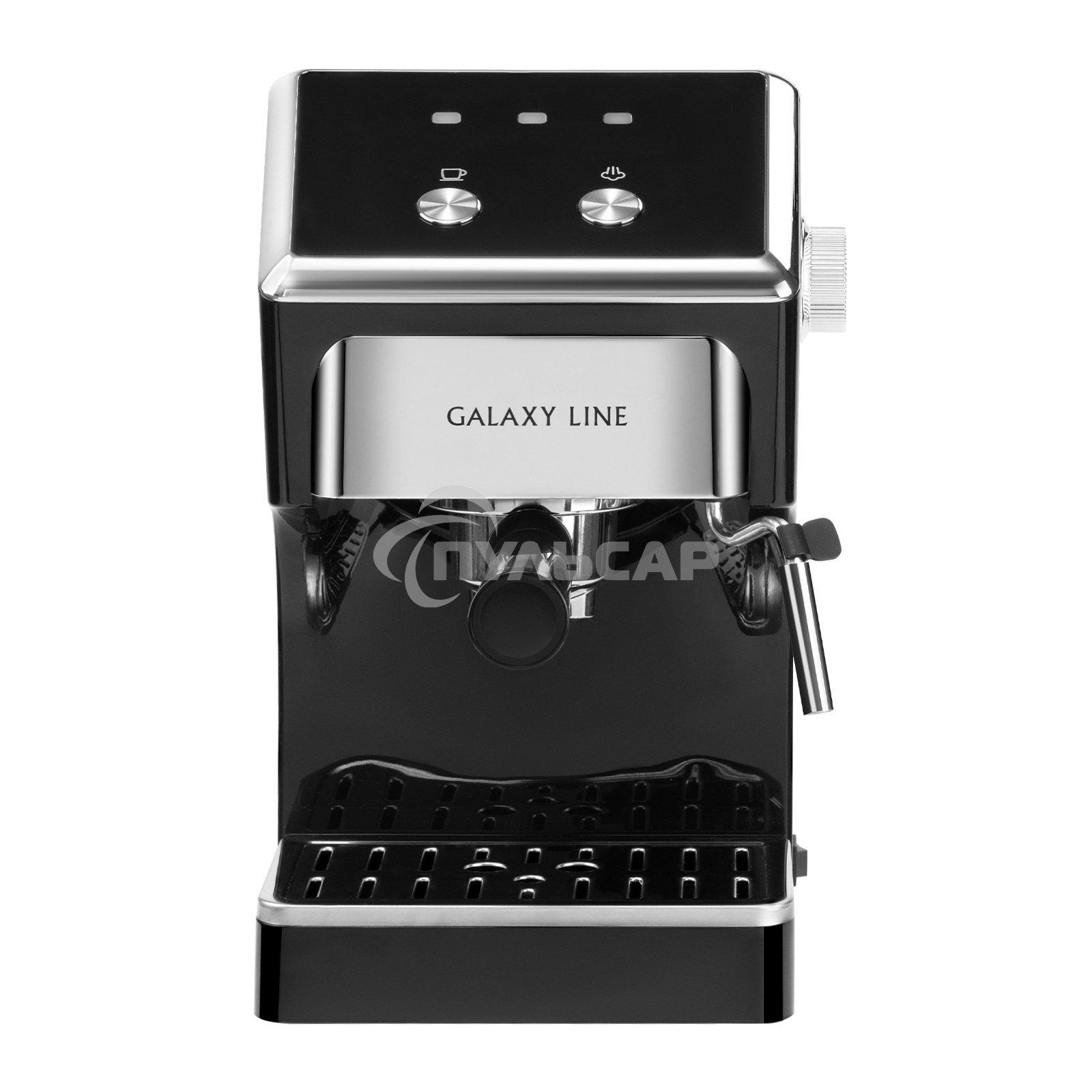 Кофеварка электрическая Galaxy Line GL 0756 черный, исп. кофе - молотый, 1,5 л, 1500 Вт, 20 бар