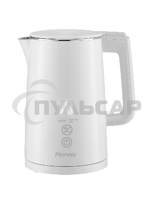 Чайник электрический Pioneer KE577M 1.5 л, 2200 Вт, белый