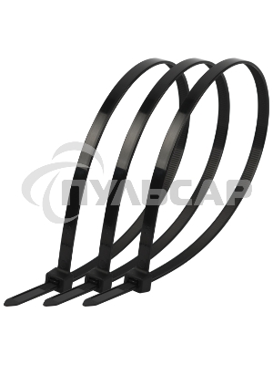 Кабельная стяжка ЭРА NO-225-178 (хомут) нейлоновая 3.6 х 200 мм черная (100 шт/уп)