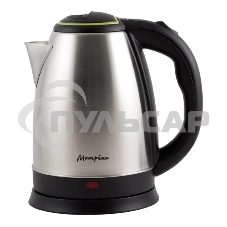 Чайник электрический Матрена MA-001 1,8 л,сталь,цвет крышки зеленый (005458)