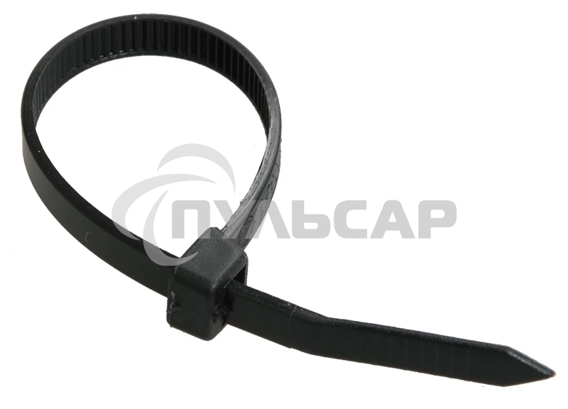 Хомут кабельный 7.6х400 нейл. черный (уп.100шт) ИЭК UHH32-D076-400-100