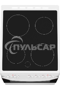 Плита электрическая Darina 1D5 EC 241 614 W белый/черный, конфорок 4 шт, духовка 50 л, 50 см x 85 см x 60 см