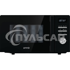 Микроволновая печь Gorenje MO20A4BH черный, 20 л, 800 Вт, переключатели - кнопки/поворотный механизм