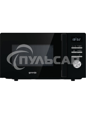 Микроволновая печь Gorenje MO20A4BH черный, 20 л, 800 Вт, переключатели - кнопки/поворотный механизм