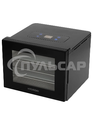 Сушка для фруктов и овощей Hyundai HYFD-1204 8под. 400Вт черный