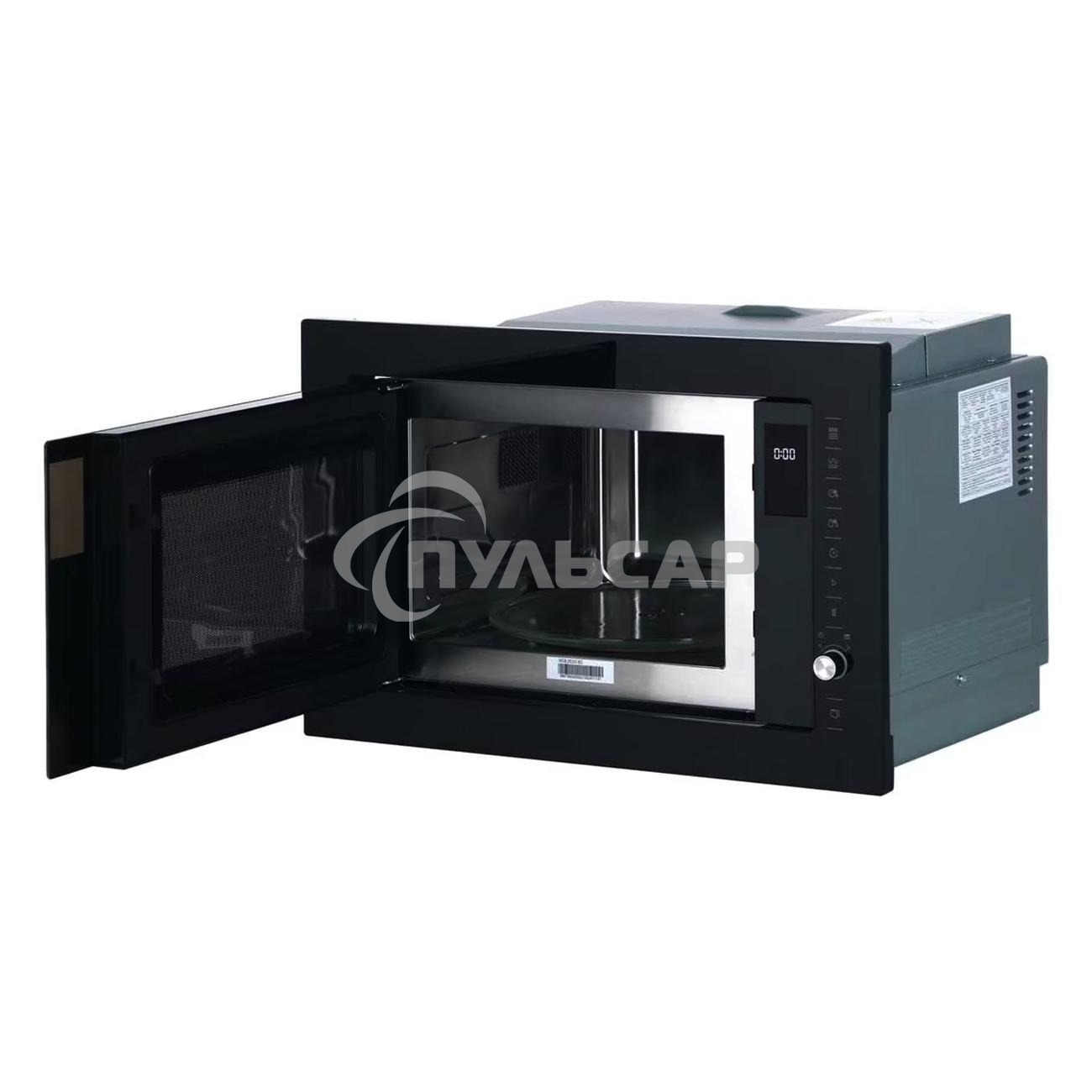 Микроволновая печь встраиваемая Beko BMGB25333BG черный, 25 л, 900 Вт, переключатели - поворотный механизм/сенсор