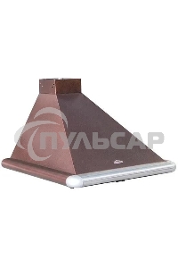 Вытяжка каминная Elikor Сатурн 50П-180-В1Л медный/нерж. сталь, 50 см, 180 куб. м/ч, 48 дБ