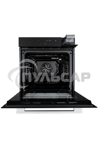 Духовой шкаф-пароварка электрический встраиваемый Graude BMDP 60.1 E черный/серебристый