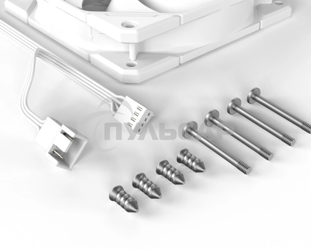 Вентилятор для корпуса ID-COOLING TF-12025-PRO-WHITE белый 120мм 1800rpm 35.2db 4-pin