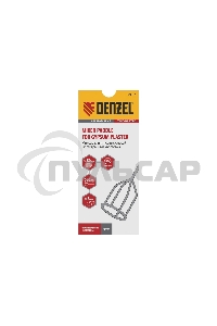 Миксер для гипсовых смесей, 80 х 530 мм, оцинкованный, шестигранный хвостовик 8 мм Denzel