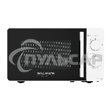 Микроволновая печь Willmark WMO-281XW белый, 20 л, 700 Вт, переключатели - поворотный механизм