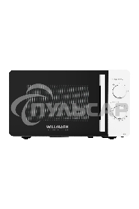 Микроволновая печь Willmark WMO-281XW белый, 20 л, 700 Вт, переключатели - поворотный механизм