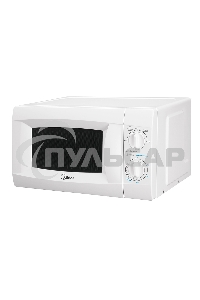 Микроволновая печь Midea MM720CKE белый, 20 л, 700 Вт, переключатели - поворотный механизм
