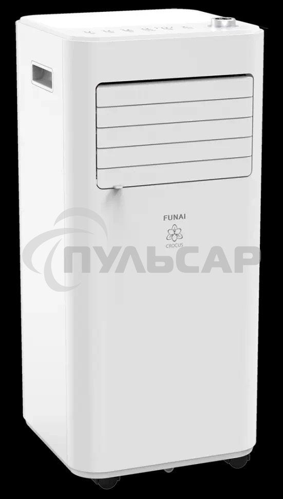 Кондиционер мобильный FUNAI CROCUS MAC-CS22CON01 7500 BTU, 15 м², 53 дБ, охлаждение, белый