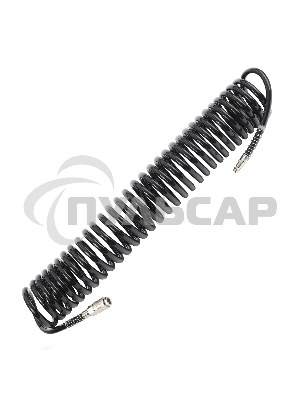 Шланг спиральный PATRIOT PU 15/8, полиуретан, длина 15 м, диаметр 8x12 мм,быстросъем.