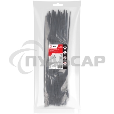 Кабельная стяжка ЭРА NO-225-178 (хомут) нейлоновая 3.6 х 200 мм черная (100 шт/уп)