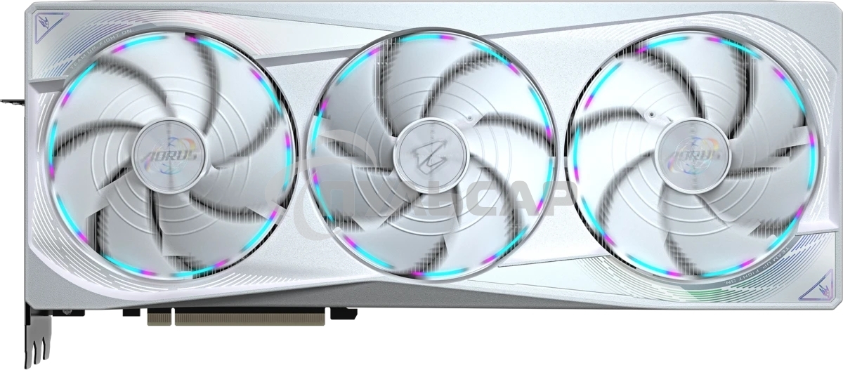 Видеокарта Gigabyte PCI-E 5.0 GV-N5080AORUSM ICE-16GD 1.0 NVIDIA GeForce RTX 5080 16Gb 256bit GDDR7 2617/30000 HDMIx1 DPx3 HDCP Ret