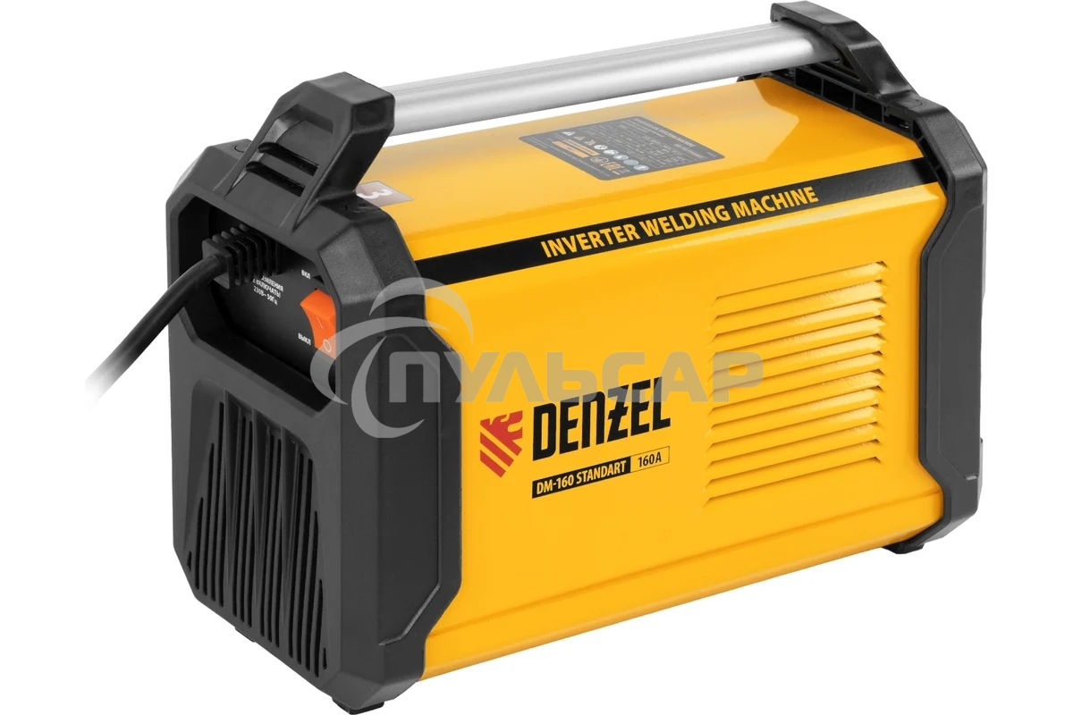 Аппарат инвертор. дуговой сварки DM-160 Standart, 160 А, ПВ 60% Denzel