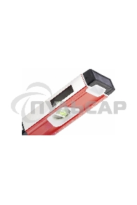 Уровень алюминиевый Matrix, магнит фрезеров 3 глазка 2 комп, рукоятки, 1000 мм