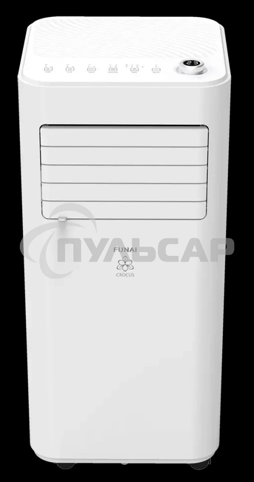 Кондиционер мобильный FUNAI CROCUS MAC-CS22CON01 7500 BTU, 15 м², 53 дБ, охлаждение, белый
