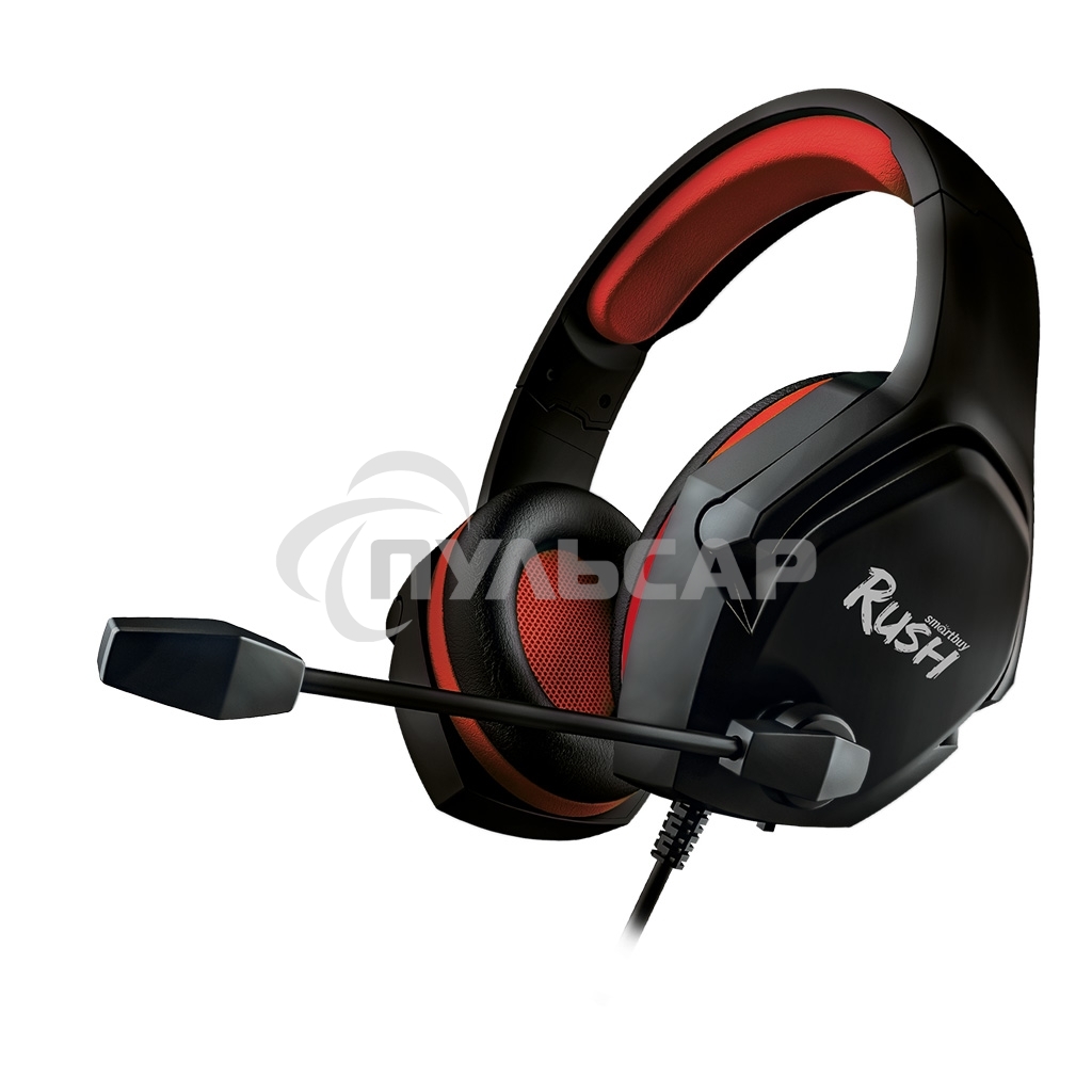Игровая гарнитура Smartbuy (SBHG-9740) RUSH ASPID черный/красный