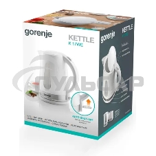 Чайник электрический Gorenje K17WE белый
