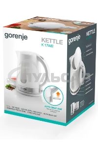 Чайник электрический Gorenje K17WE белый