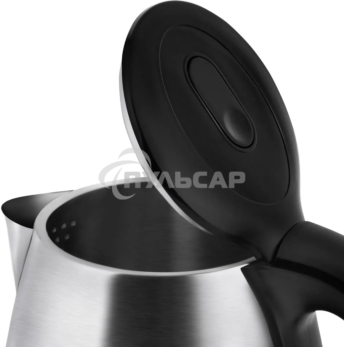 Чайник электрический Vitek VT-7039, 2200Вт, серебристый и черный