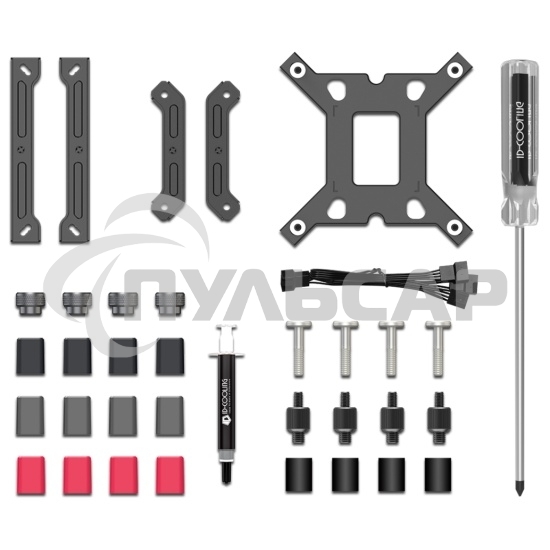 Устройство охлаждения(кулер) ID-Cooling Frozn A720 черный 140мм алюминий+медь 2000rpm 33.5db 4-pin 300W 163мм
