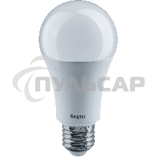 Лампа светодиодная Navigator NLL-A60-15-230-4K-E27 15 Вт грушевидная 4000К белый E27 1200 лм 176-264В